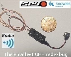 Microspie ambientali e telefoniche VHF UHF