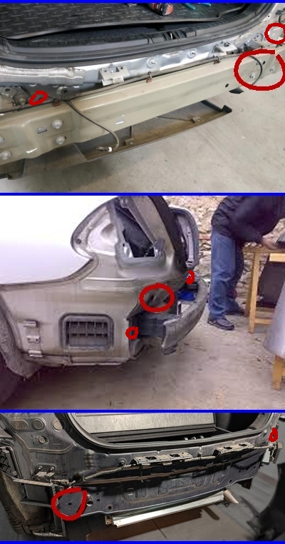 Punti gps nascosto carrozzeria